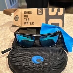 Costa Black and Blue Women's Sunglasses